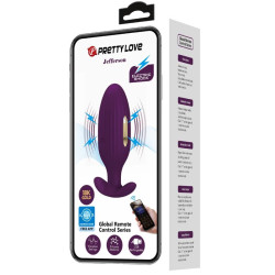 Pretty Love - Plug Anal Contrôlé Par Application Jefferson Violet